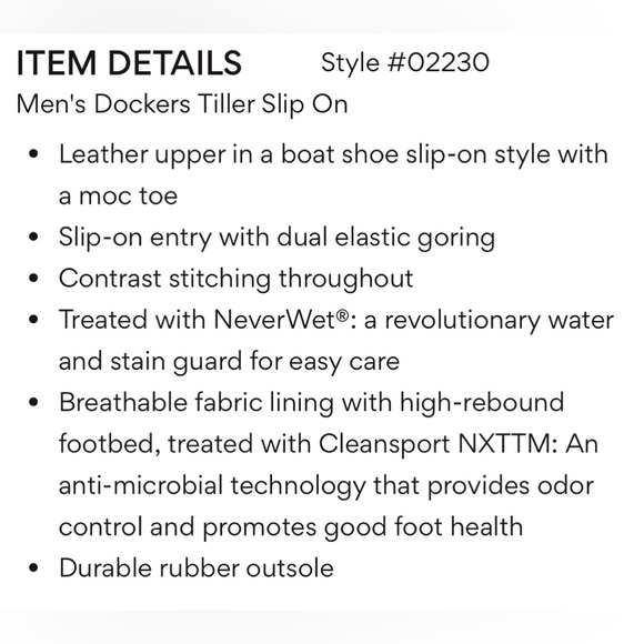 DOCKERS MENS BOAT DHOES NWOB - Picture 9 of 9